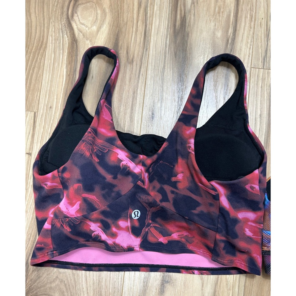 Lululemon Sports Bra SET/2 Women's 8 Athletic Athleisure Comfy Soft Gym Workout - Picture 5 of 10